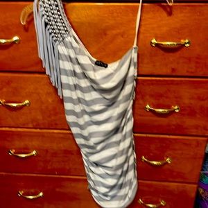 Venus One Shoulder Tunic Size Medium